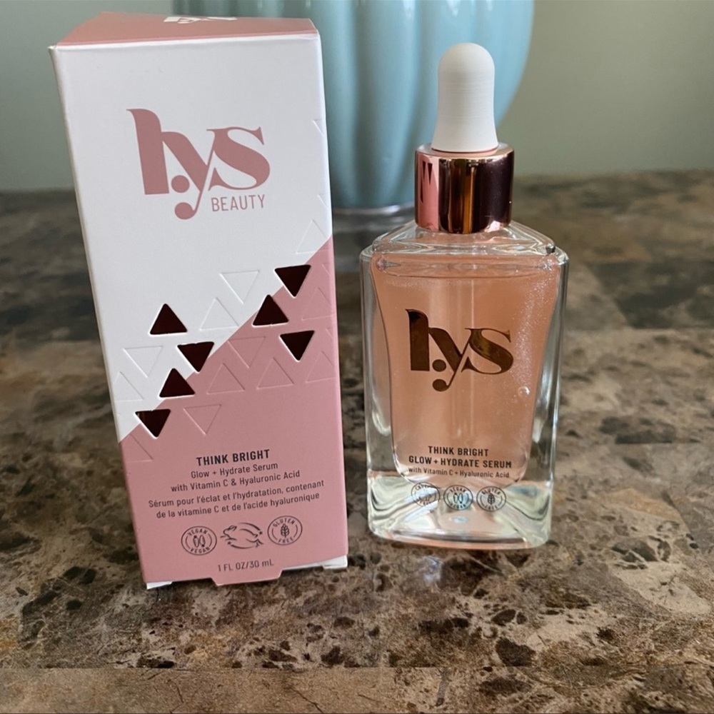 🆕 LYS beauty, THINK BRIGHT Serum, 1 fl oz/30ml, VEGAN